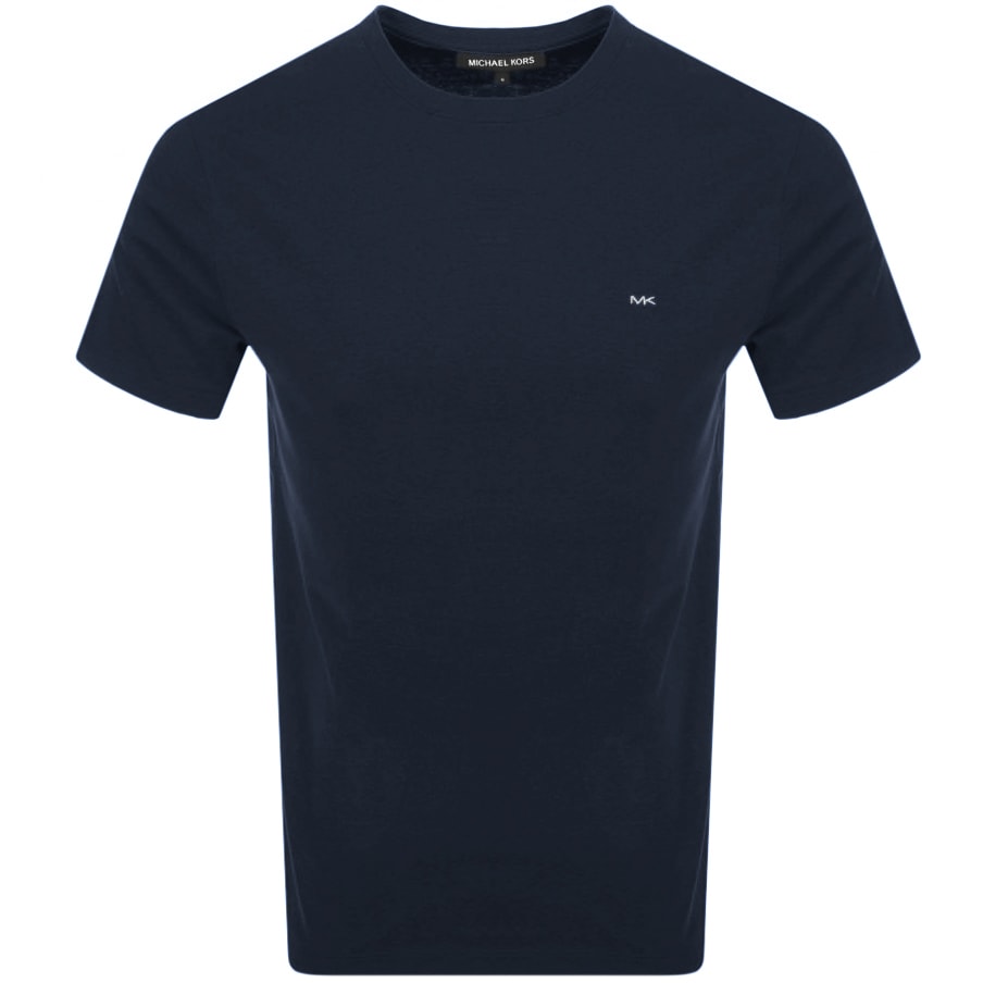 Alternative Image for ProductMichael Kors Short Sleeve Sleek T Shirt Navy1